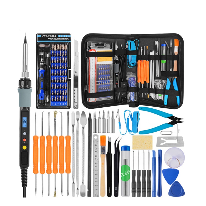 Soldering Iron Kit - Digitale display elektrische soldeerbout pistool en