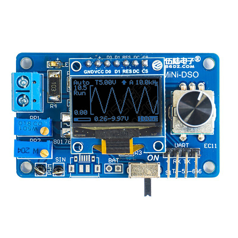 Oscilloscope Dso Mini - Mini Dos Lcd Oscilloscoop Kit Stc8k8a