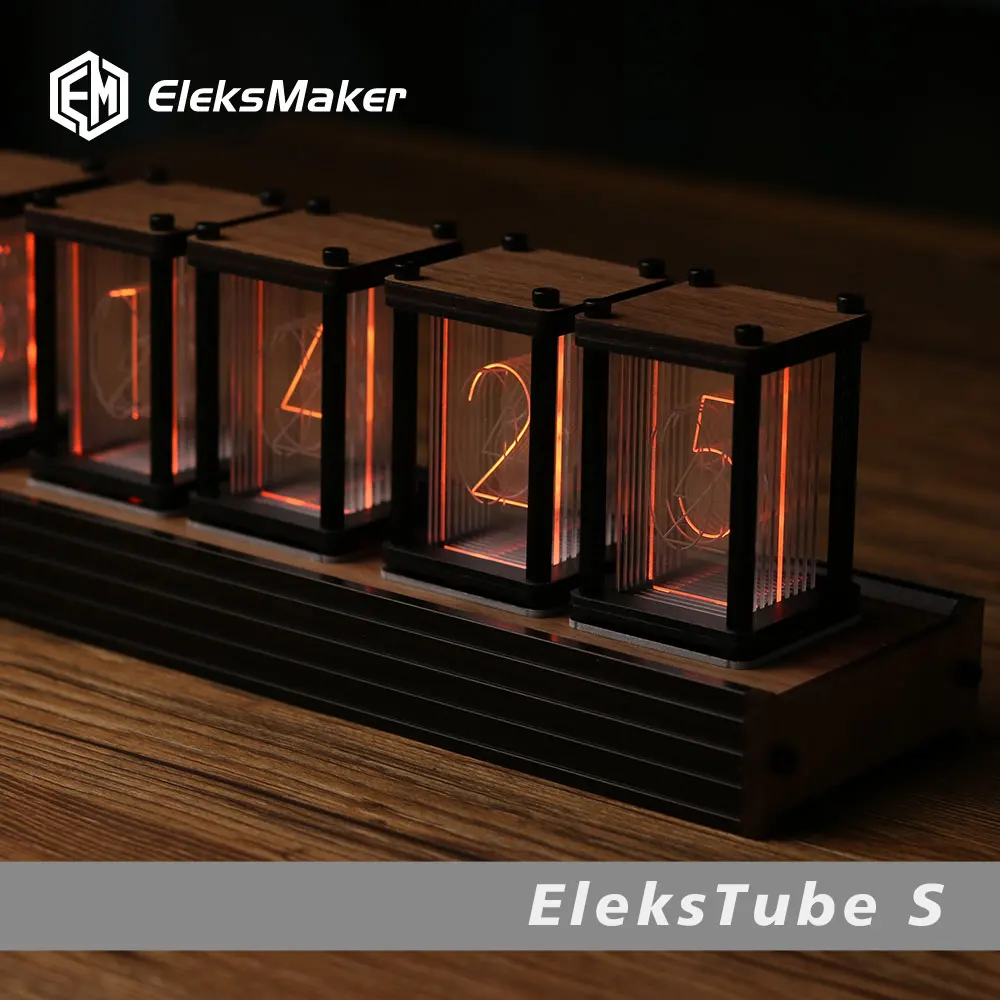 Diy Electronics Ideas - RGB Nixie Tube Clock DIY tafelklok