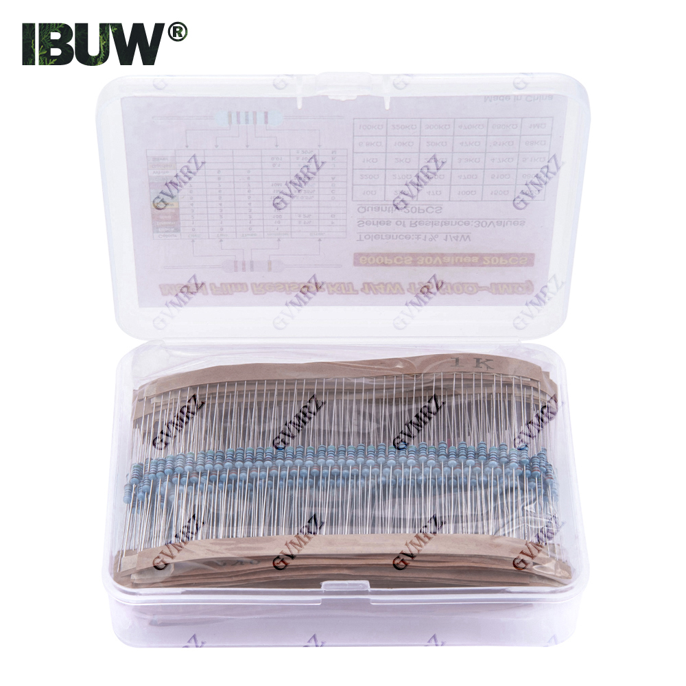 Diy Electronics Repair Kit - 600 STKS 30 Waarden 1/4 W