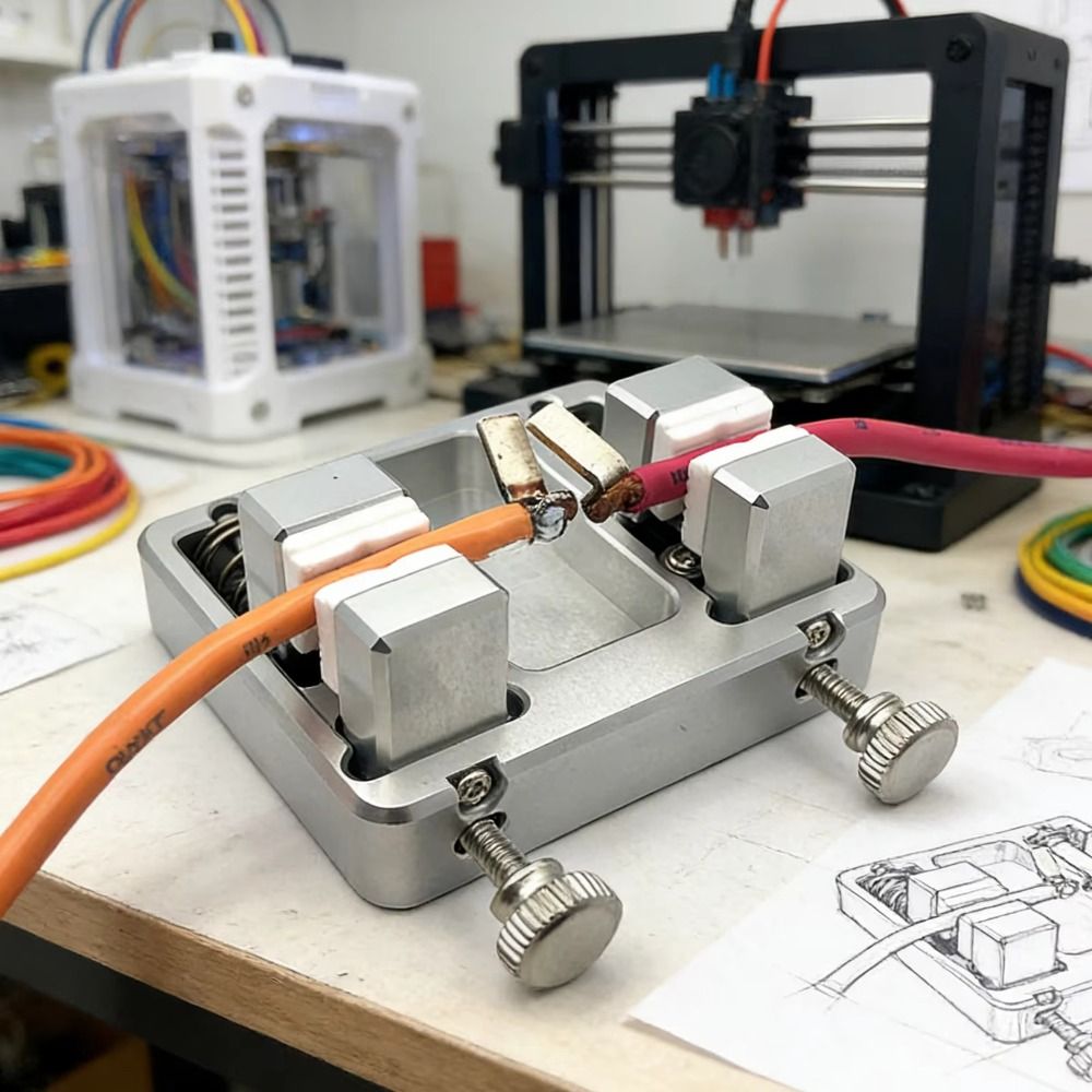 Diy Electronics Hobby - Gereedschap Aluminium lasapparaat Verstelbaar zwaar soldeerstation