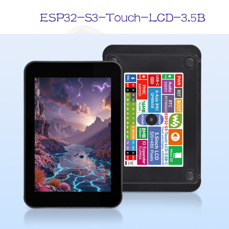 Diy Electronics Kits - ESP32-S3 3,5 inch Touch LCD-bord Type