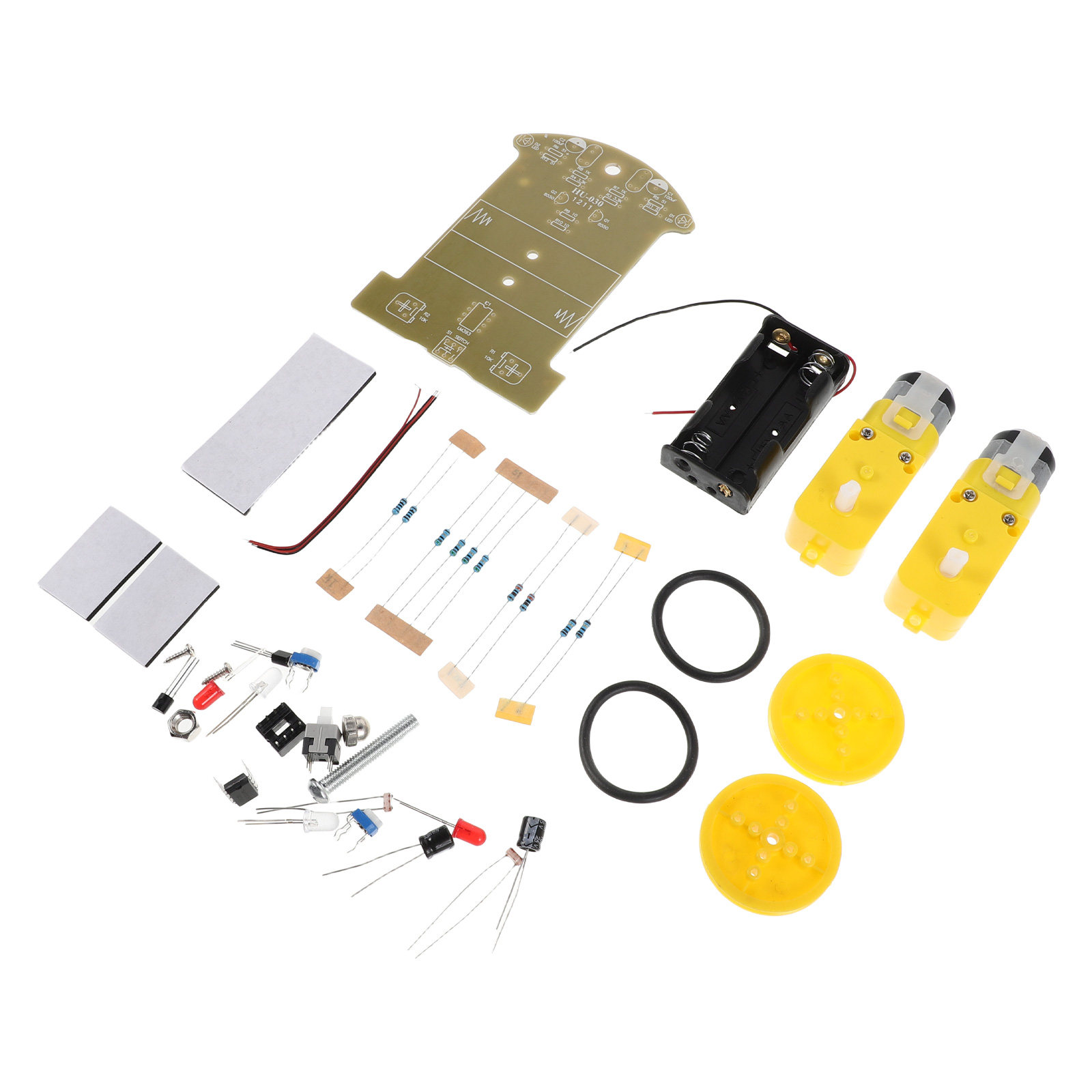 Learn Diy Electronics - 1Set Smart Car Kit DIY Intelligente