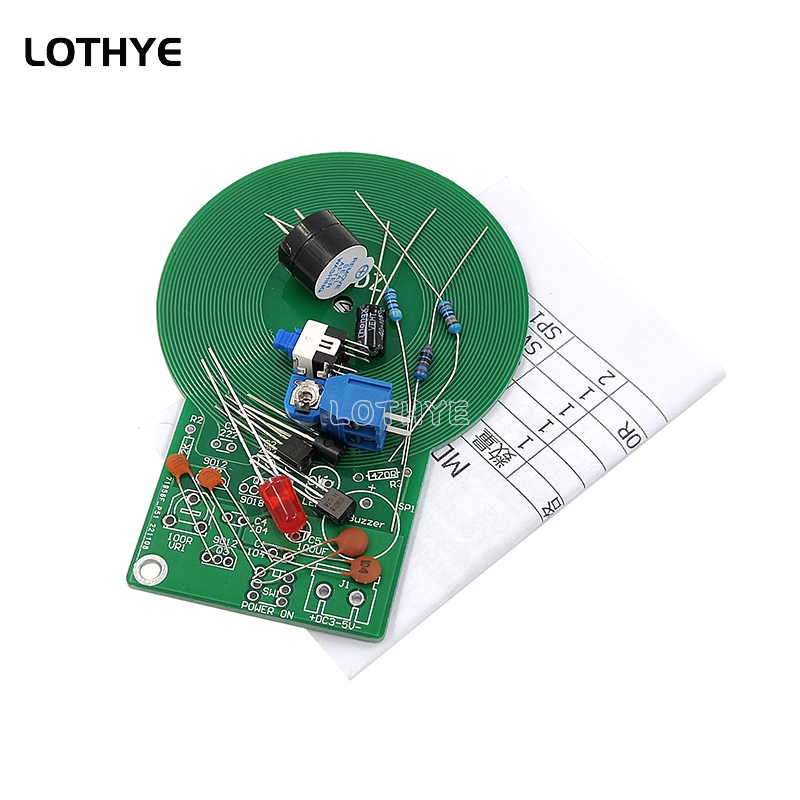 Diy Electronics Set - DC 3 V-5 V Metaaldetector Kit