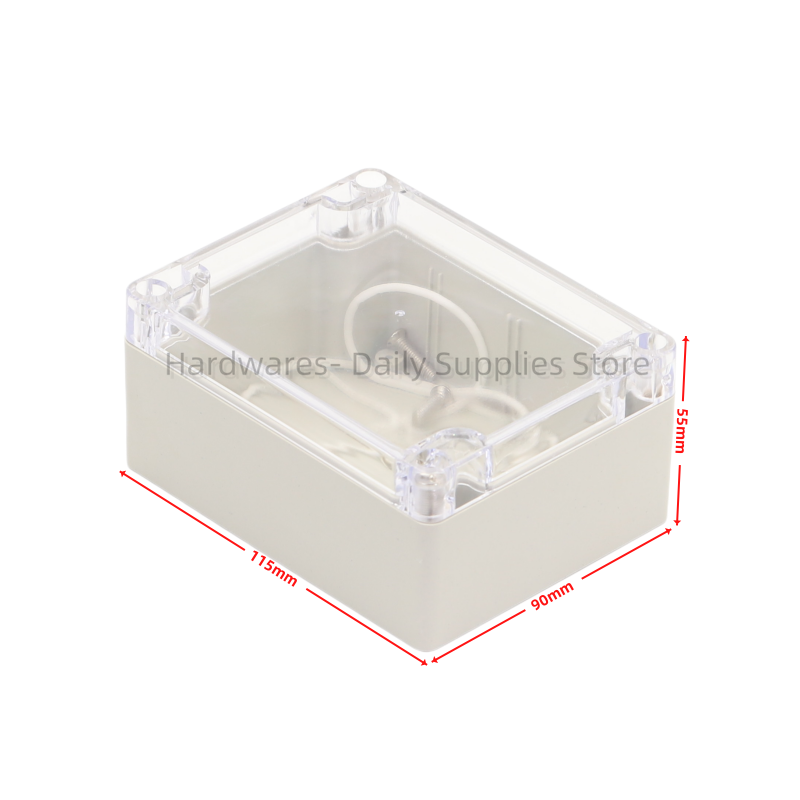 Diy Electronics Organizer - 1 Stuk 115X90X55Mm Waterdicht Plastic Behuizing