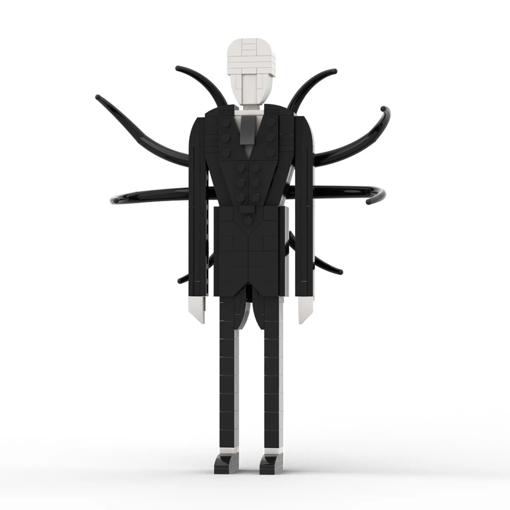 Diy Electronics Ideas - MOC Legendarische Karakters Zwart Slendermans idee