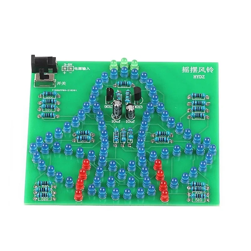 Diy Electronics Lab - Laboratorium-swingbellen Wiebelende windbel Leuke elektronische doe-het-zelf-kit