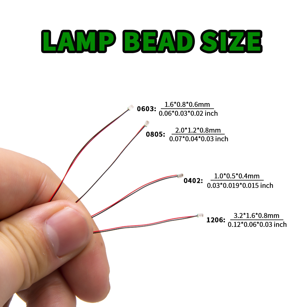 Diy Electronics Repair Kit - 10 stks/set Micro LED Lamp Chips