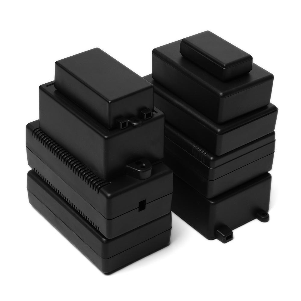 Diy Electronics Organizer - 1Pc Zwart Plastic Waterdichte Diy Behuizing