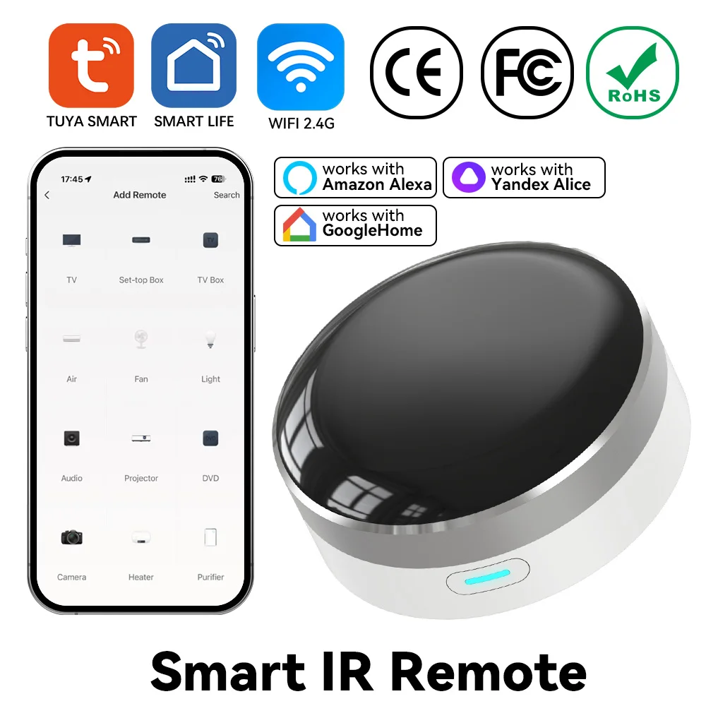Ir Infrared Receiver - YFK WiFi Smart IR Blaster Universele