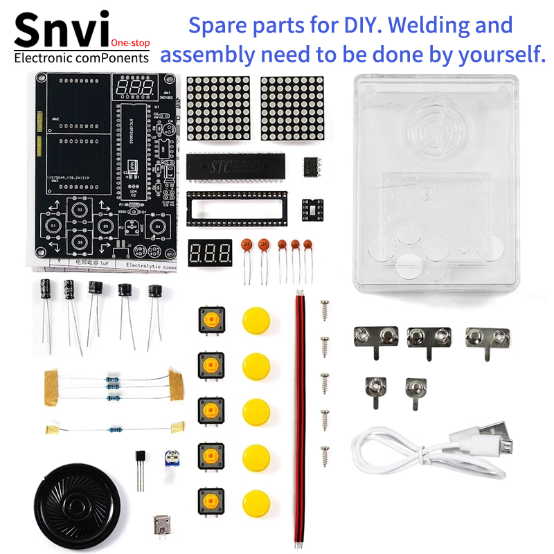 Diy Electronics Repair Kit - Snvi DIY Pixel Game Console Kit