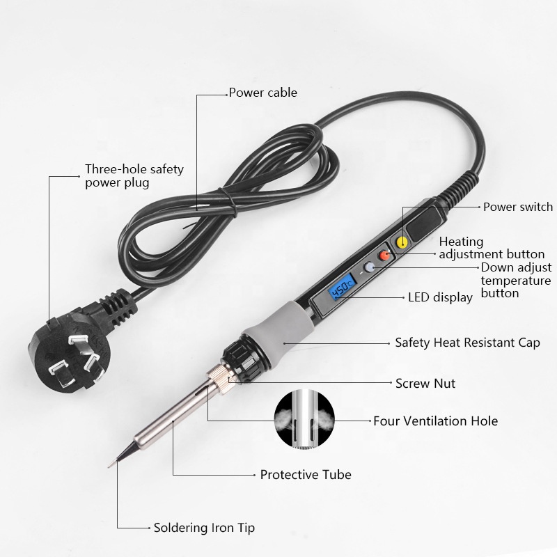 Digitale display elektrische s - Soldering Iron Kit recensie en prijs