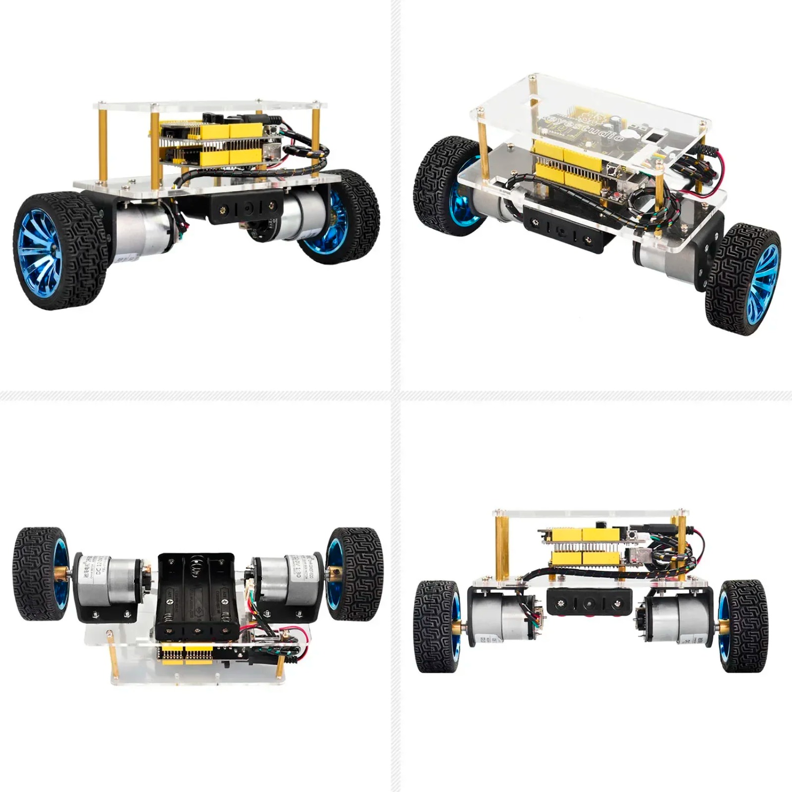 Zelfbalancerende robotcarkit v - Diy Electronics Projects For Kids recensie en prijs