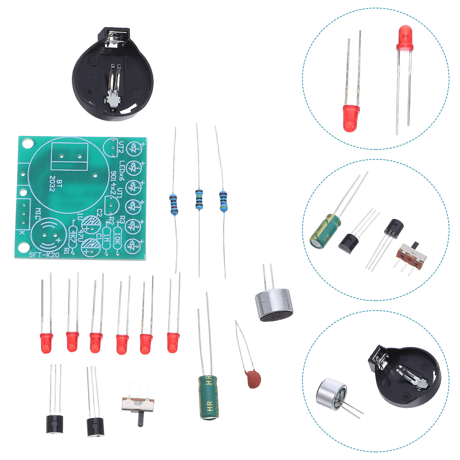 LED-stemgestuurde metronoomkit - Diy Electronics Projects For Kids recensie en prijs
