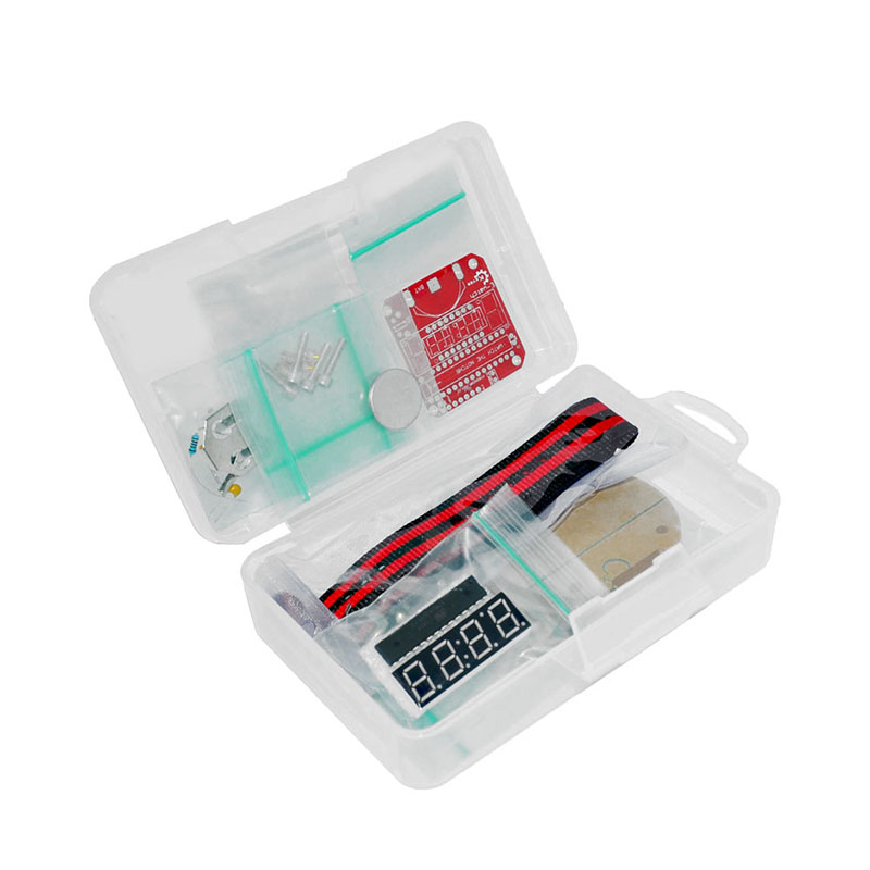 Enkele chip LED-kit Klok DIY B - Diy Electronics Kits recensie en prijs
