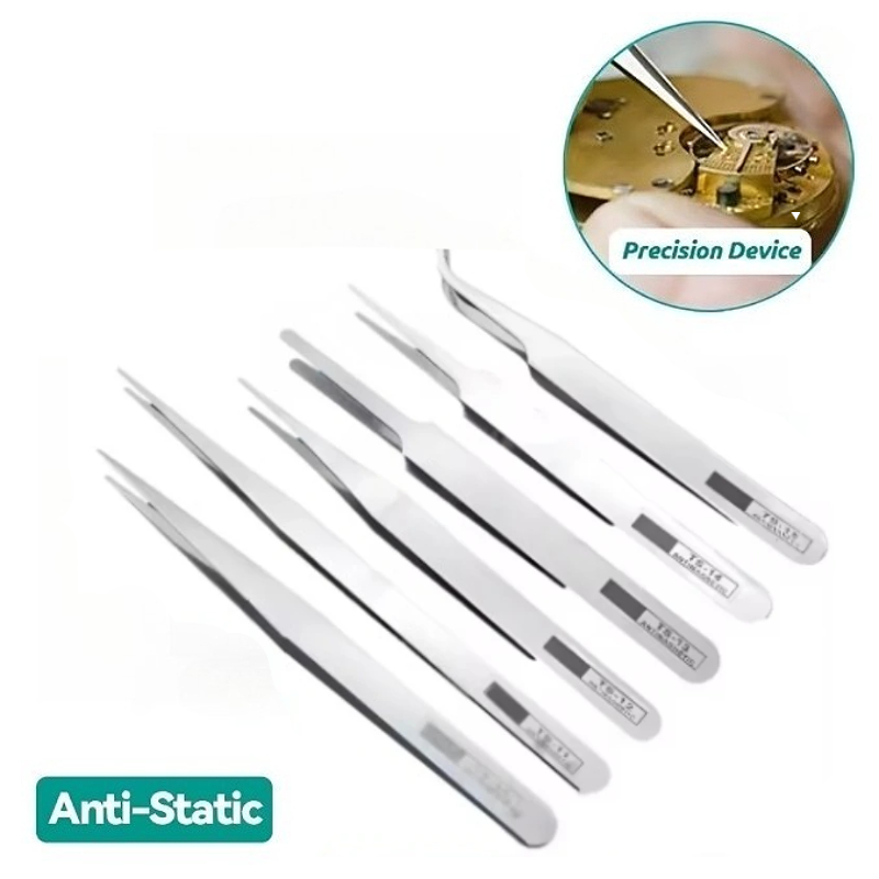 6 stuks antistatische roestvri - Diy Electronics Set recensie en prijs