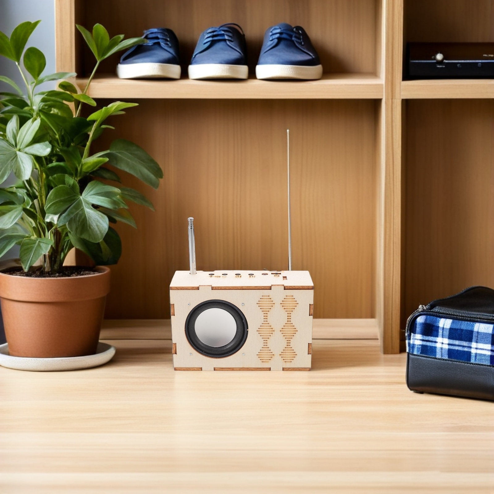 DIY Houten Radio Bouwpakket Ed - Diy Electronics Projects For Kids recensie en prijs