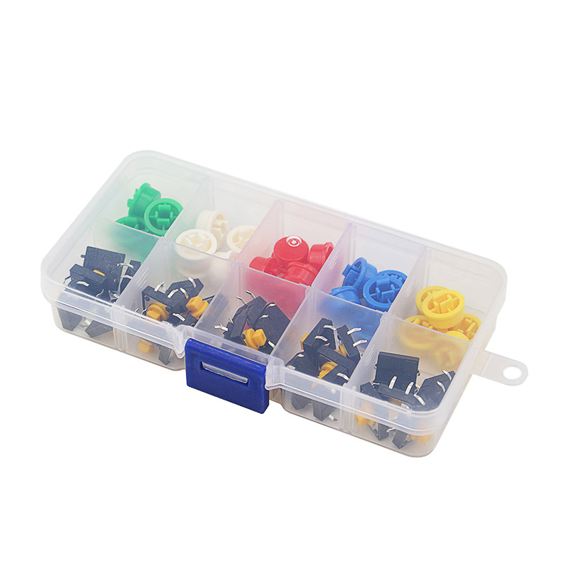 Beste 12x12x7,3 mm 4-pins tact - Best Diy Electronics Kits recensie en prijs