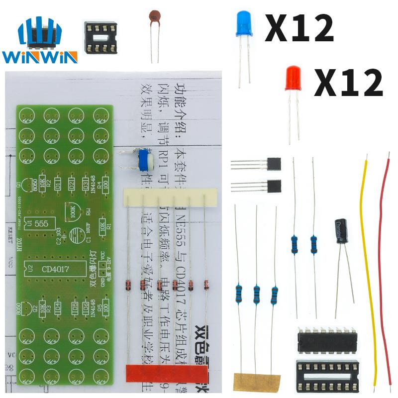 Ne555 Cd4017 Ic Led Electronic - Diy Electronics Components Kit recensie en prijs