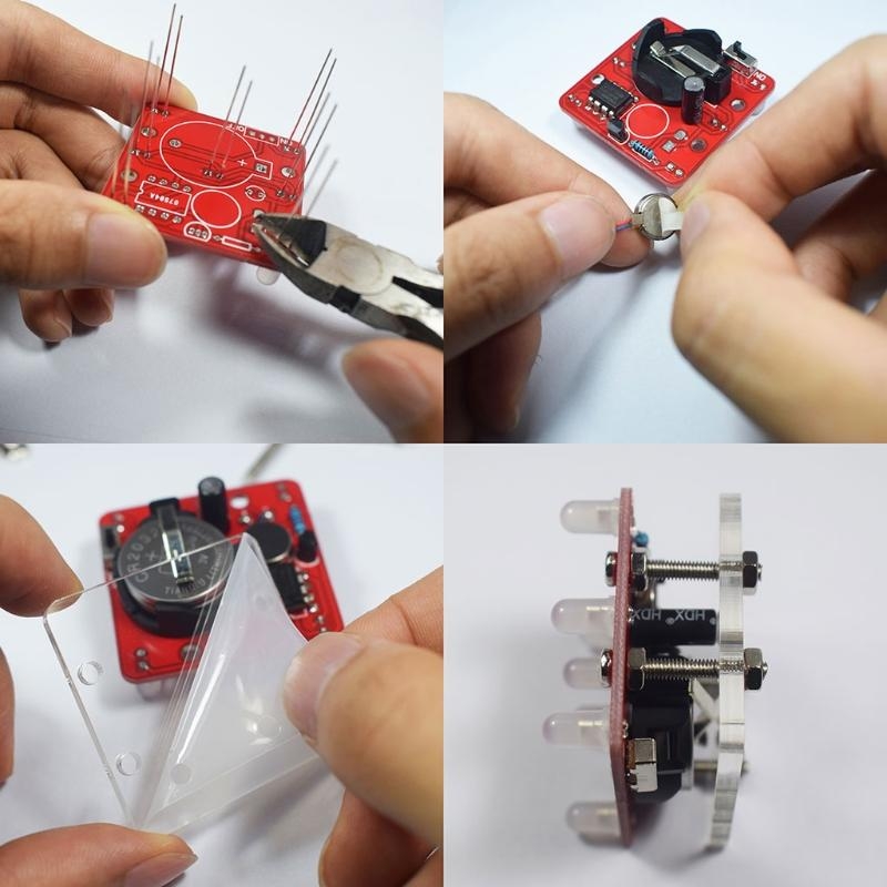 Swing Shaking LED Dice Kit Ade - Best Diy Electronics Kits recensie en prijs