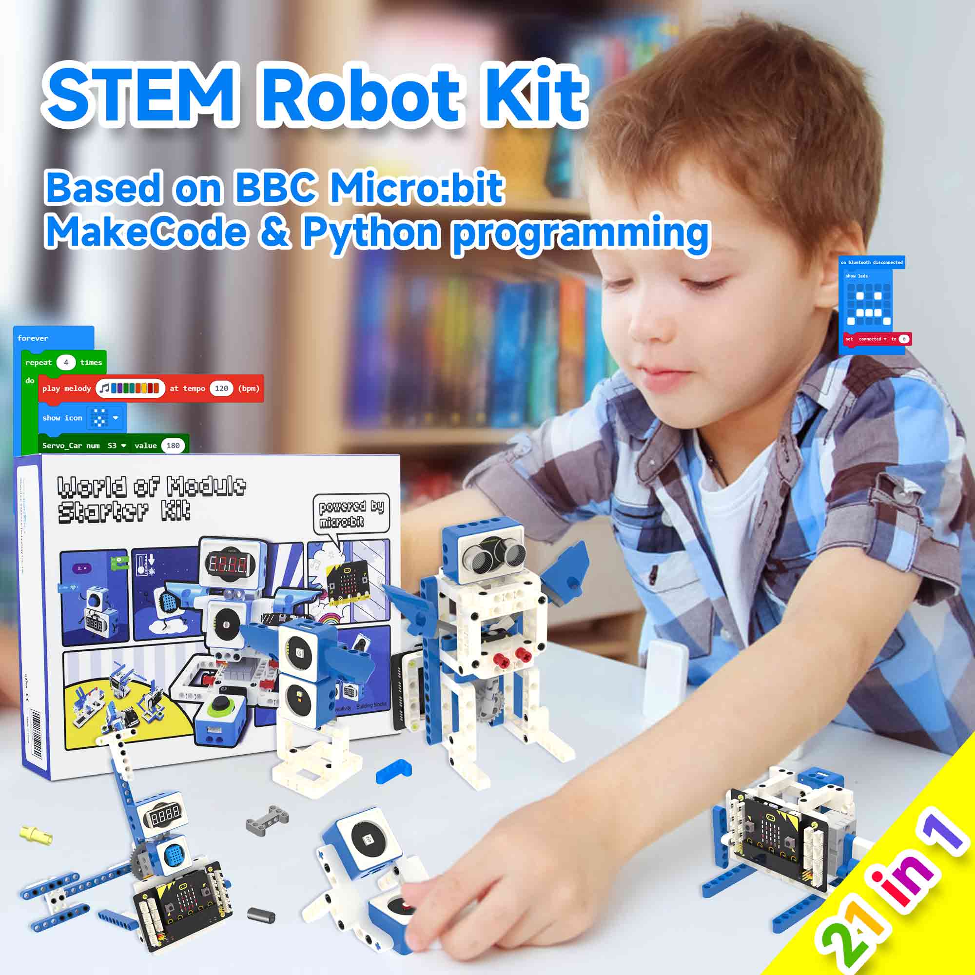 Microbit V2 Smart Robot Auto K - Diy Electronics Projects For Kids recensie en prijs