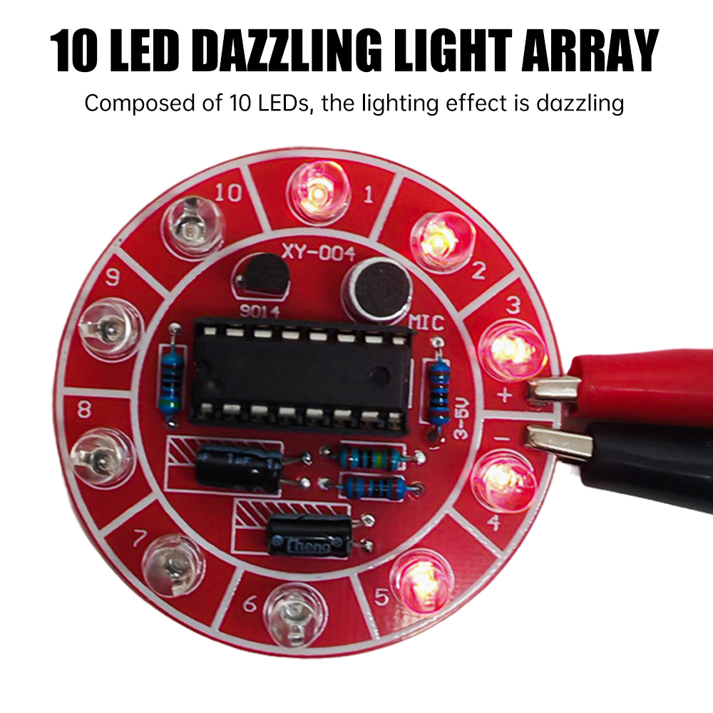 DC 3-5V spraakgestuurde rotere - Diy Electronics Components Kit recensie en prijs