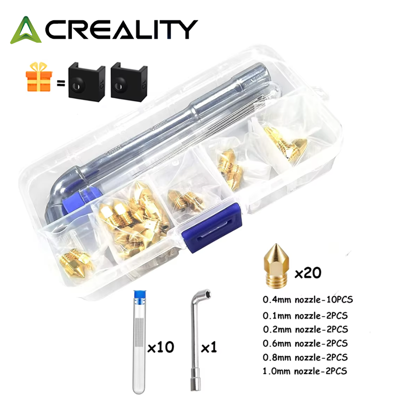 CREALITY 20 Stuks MK8 Messing  - Creality Printer K1 recensie en prijs