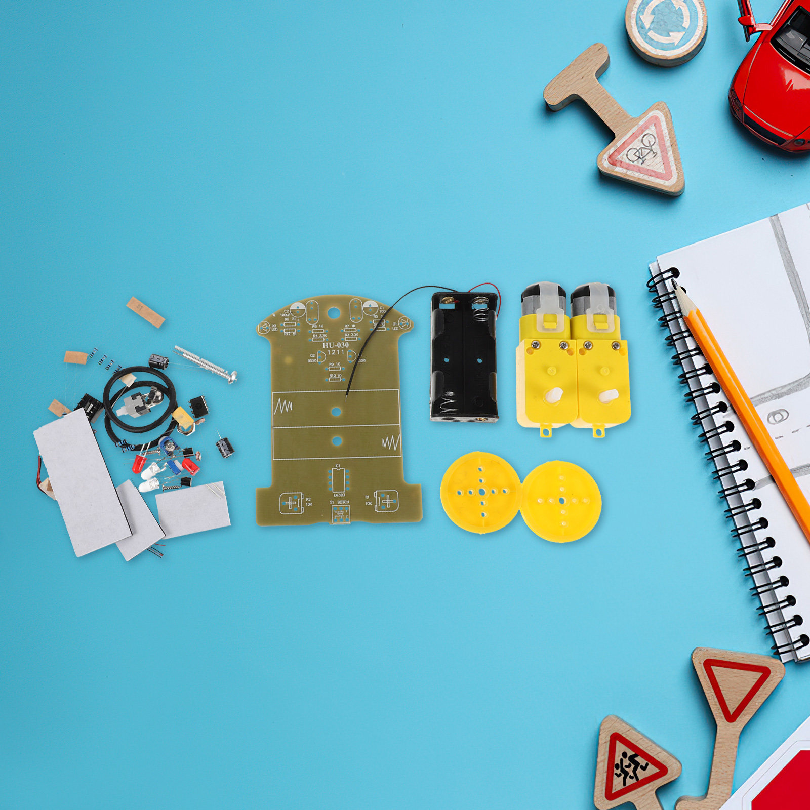 1Set Lijnvolgende Robot Auto K - Learn Diy Electronics recensie en prijs