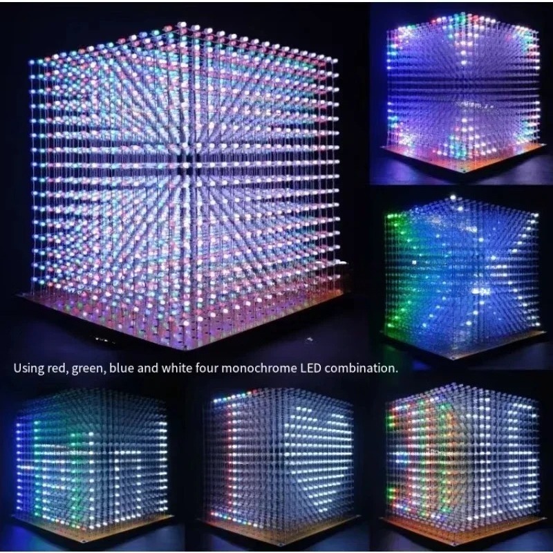3 D16mini Light Cube Kit 16x16 - Diy Electronics Kits recensie en prijs