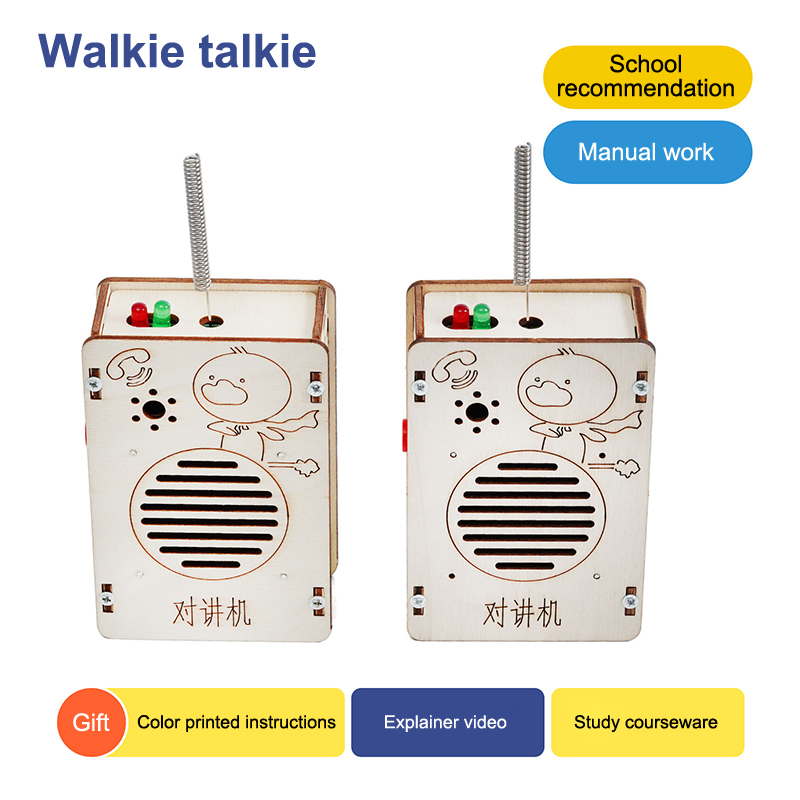 DIY-elektronica Walkie Talkie  - Diy Electronics Projects For Kids recensie en prijs