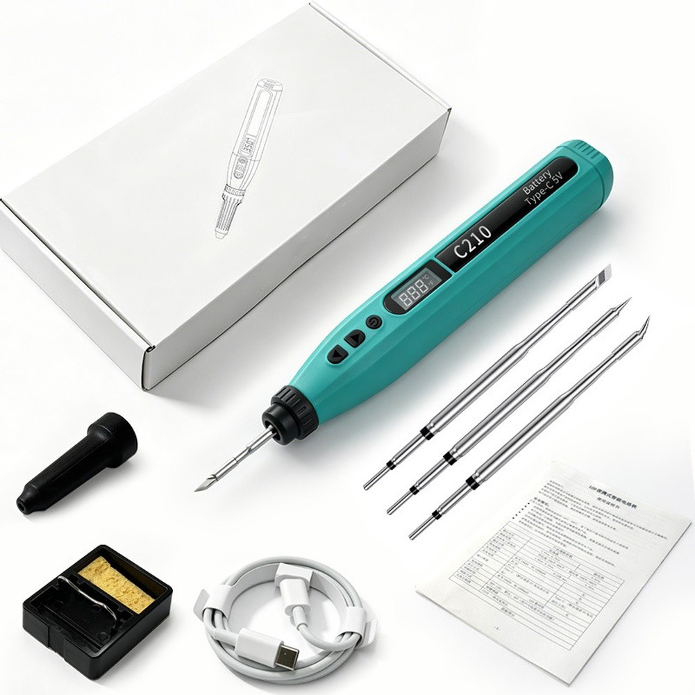 Slimme digitale USB-soldeerbou - Diy Electronics Organizer recensie en prijs