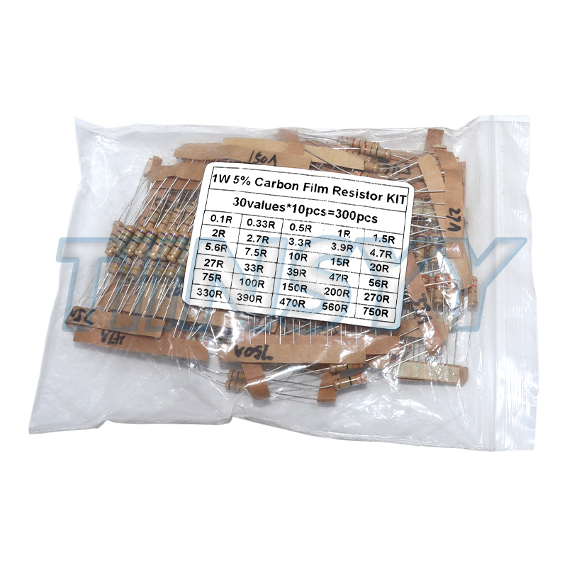 300PCS Weerstand Kit 1W 5% Koo - Diy Electronics Components Kit recensie en prijs