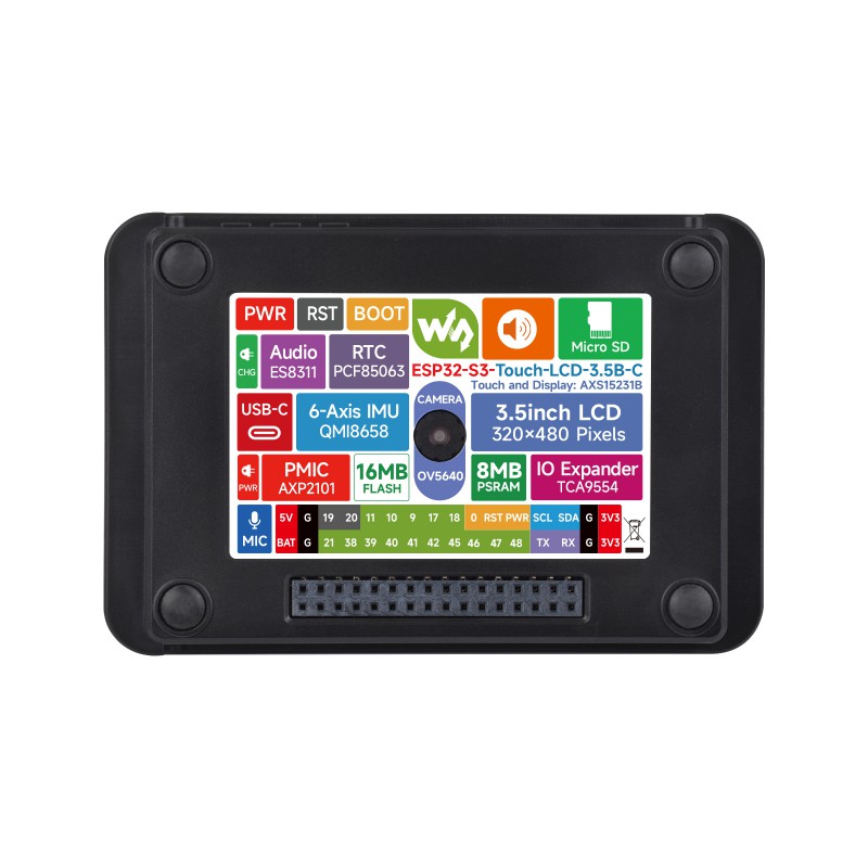 ESP32-S3 3,5 inch Touch LCD-bo - Diy Electronics Kits recensie en prijs