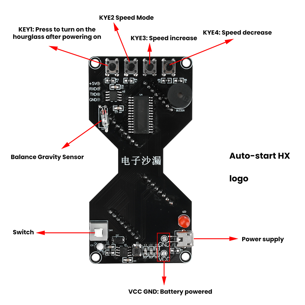 DC5V LED Dot Matrix Elektronis - Diy Electronics Repair Kit recensie en prijs
