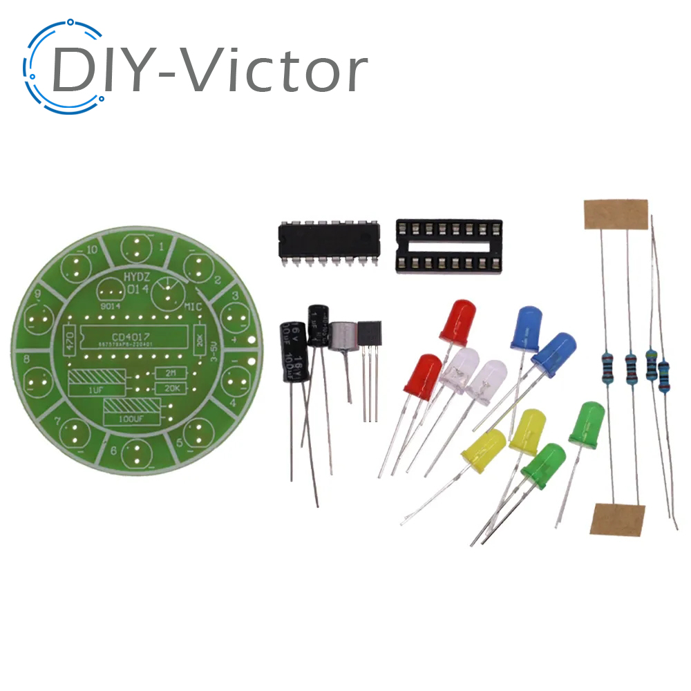 Cd4017 Kleurrijke Spraakbestur - Diy Electronics Lab recensie en prijs
