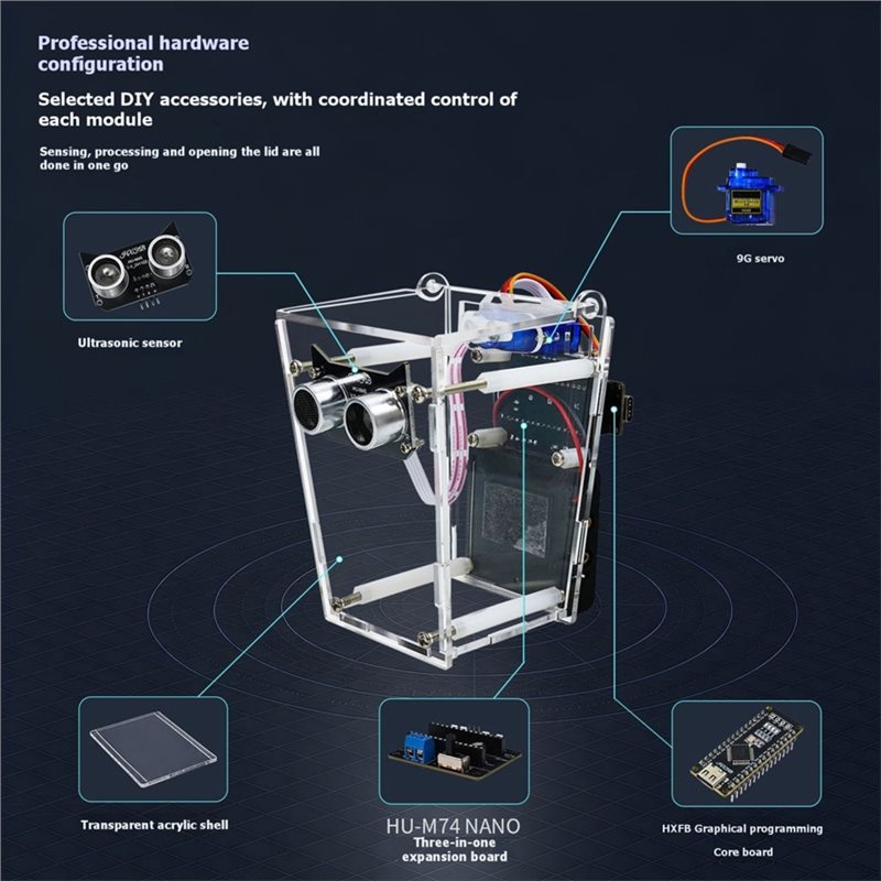 Nano Board Ultrasone Automatis - Best Diy Electronics Kits recensie en prijs