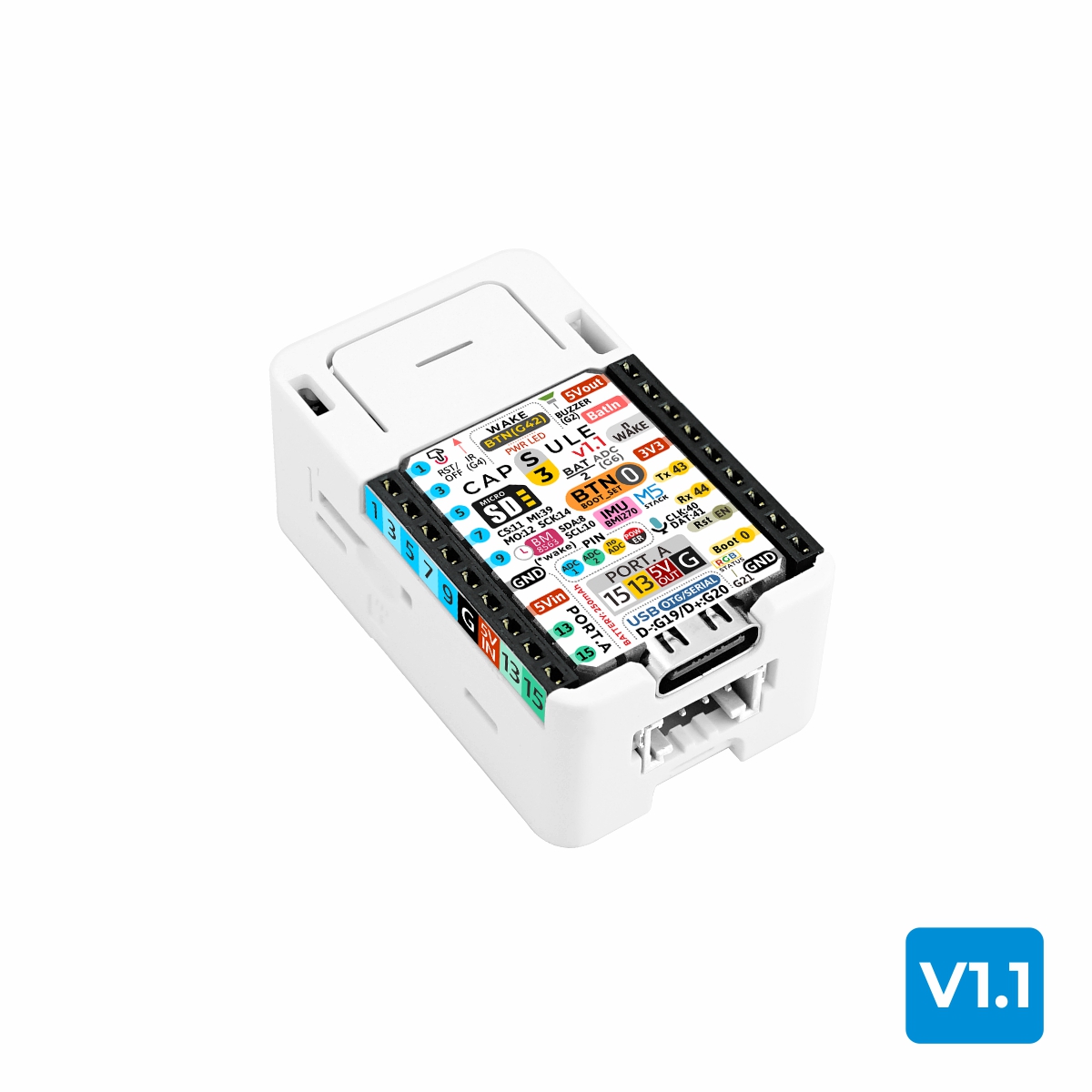 M5Stack Officiële Capsule Kit  - Diy Electronics Kits recensie en prijs