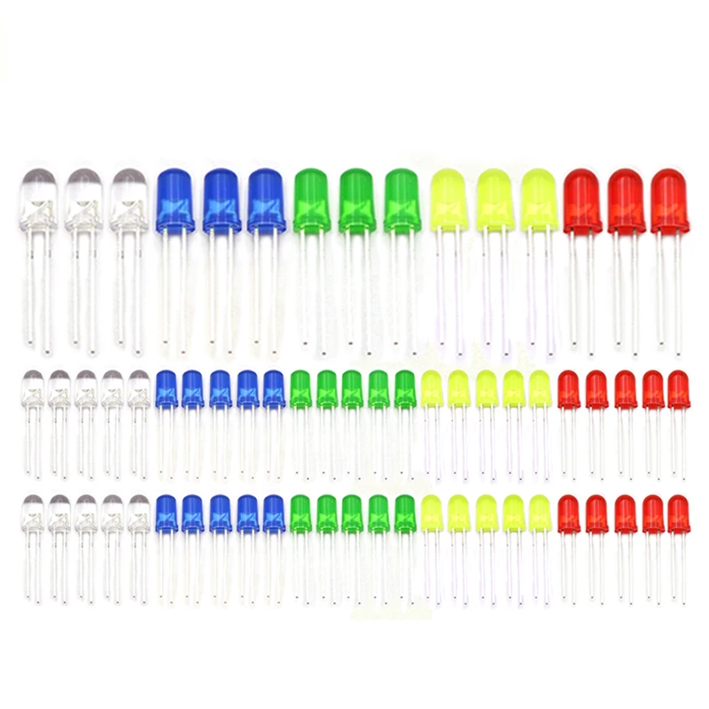60PCS/80PCS/100PCS 3mm LED Dio - Diy Electronics Organizer recensie en prijs