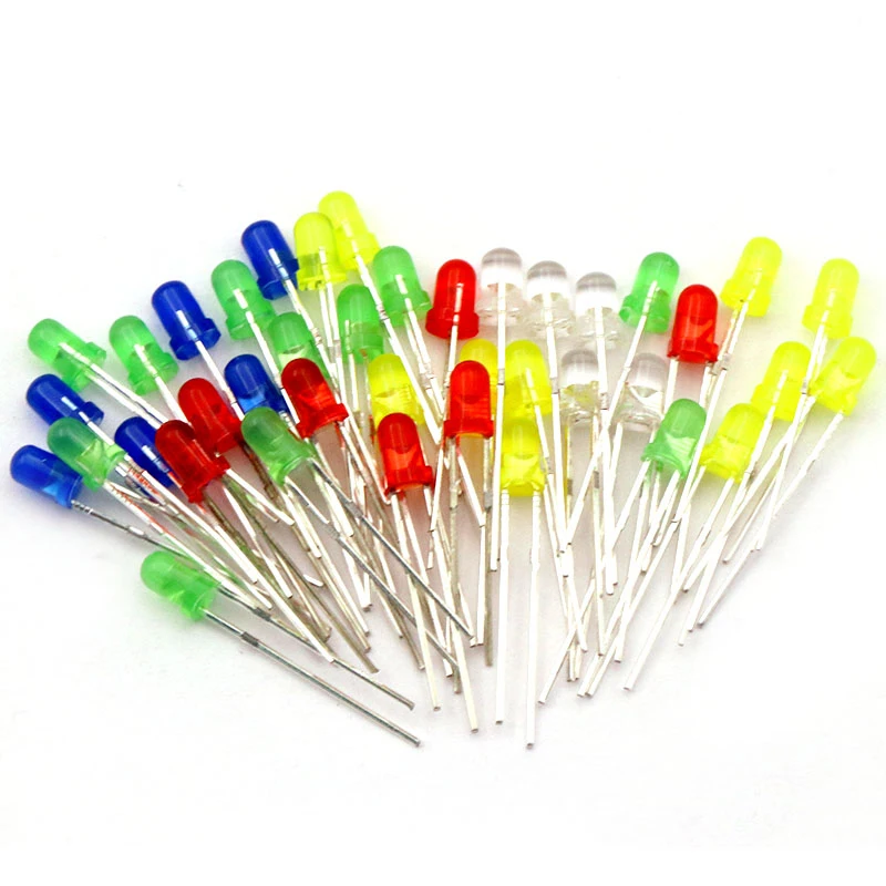 60PCS/80PCS/100PCS 3mm LED Dio - Diy Electronics Organizer recensie en prijs