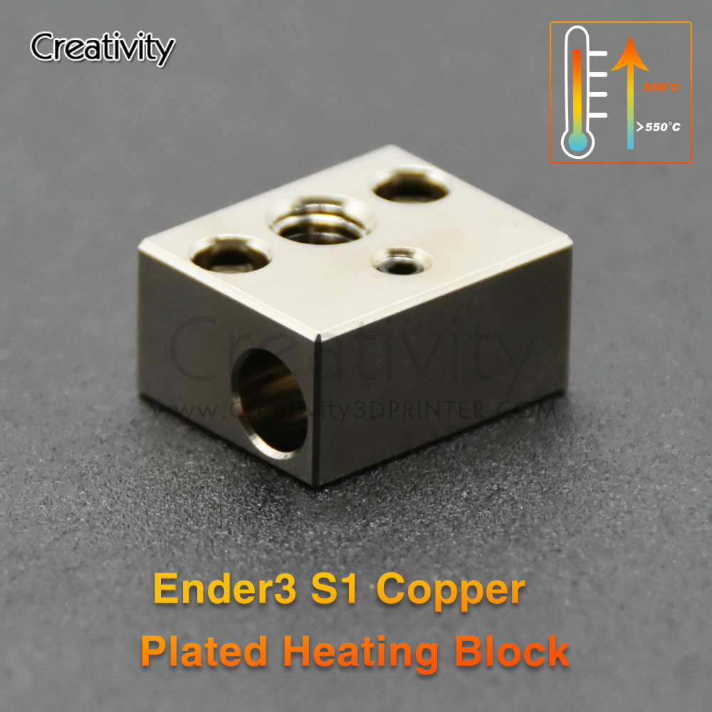 Ender 3 S1 Heatblock Aluminium - Creality Printer K1 recensie en prijs