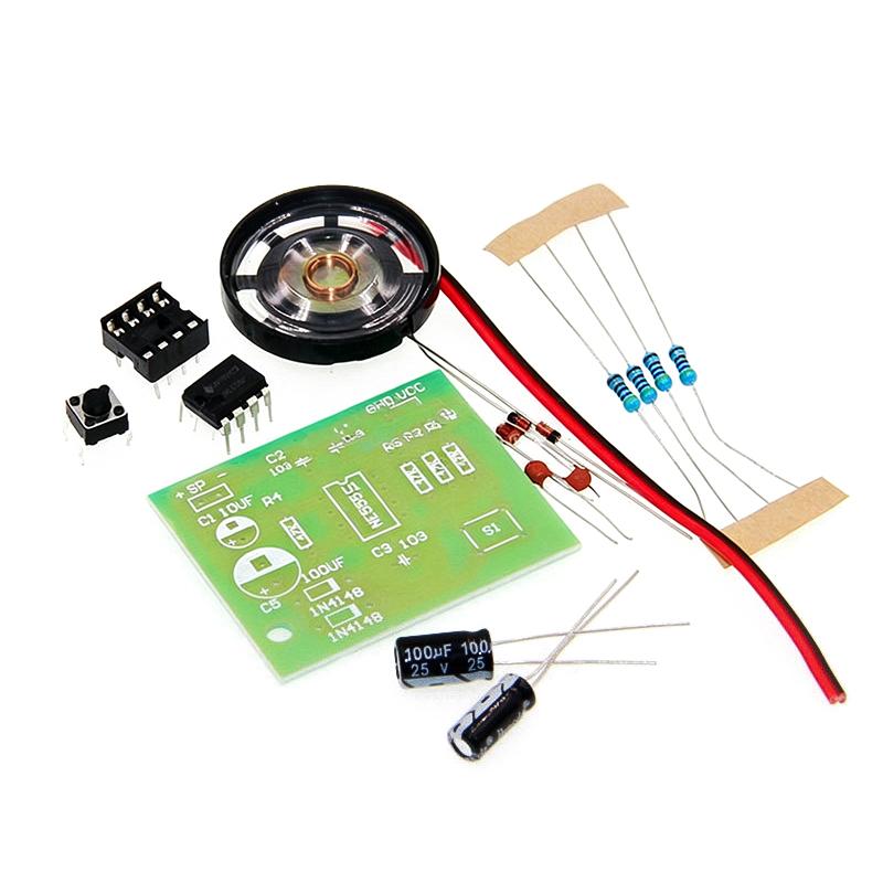 Professionele NE555 deurbel DI - Diy Electronics Components Kit recensie en prijs