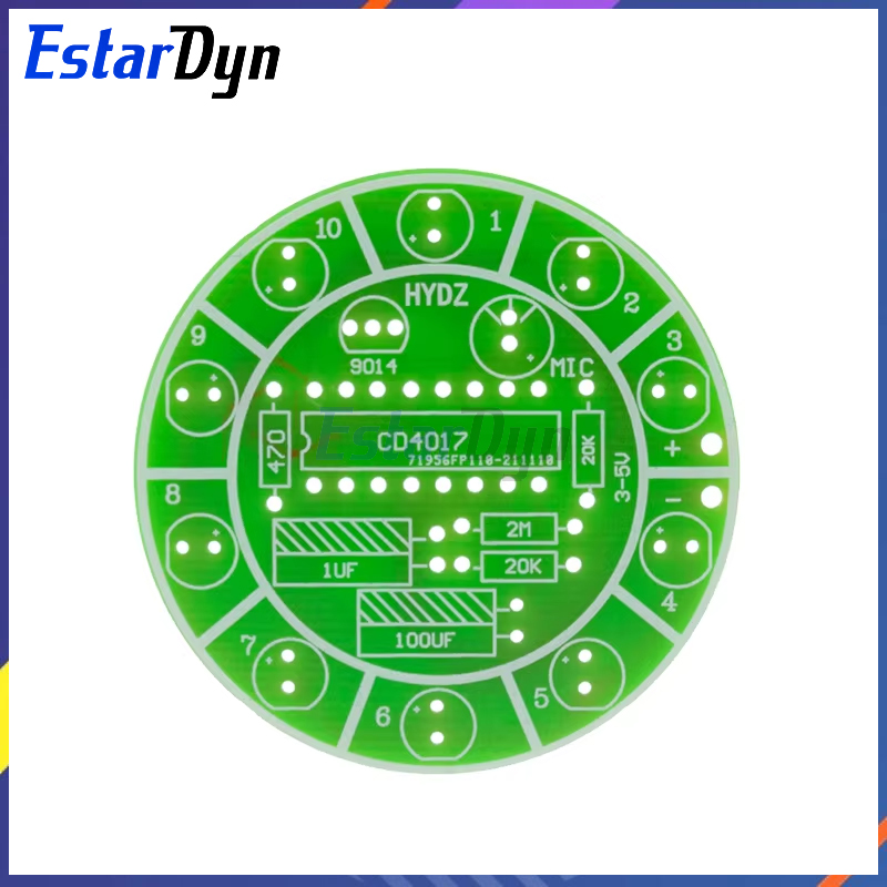 Estardyn CD4017 kleurrijke spr - Diy Electronics Lab recensie en prijs