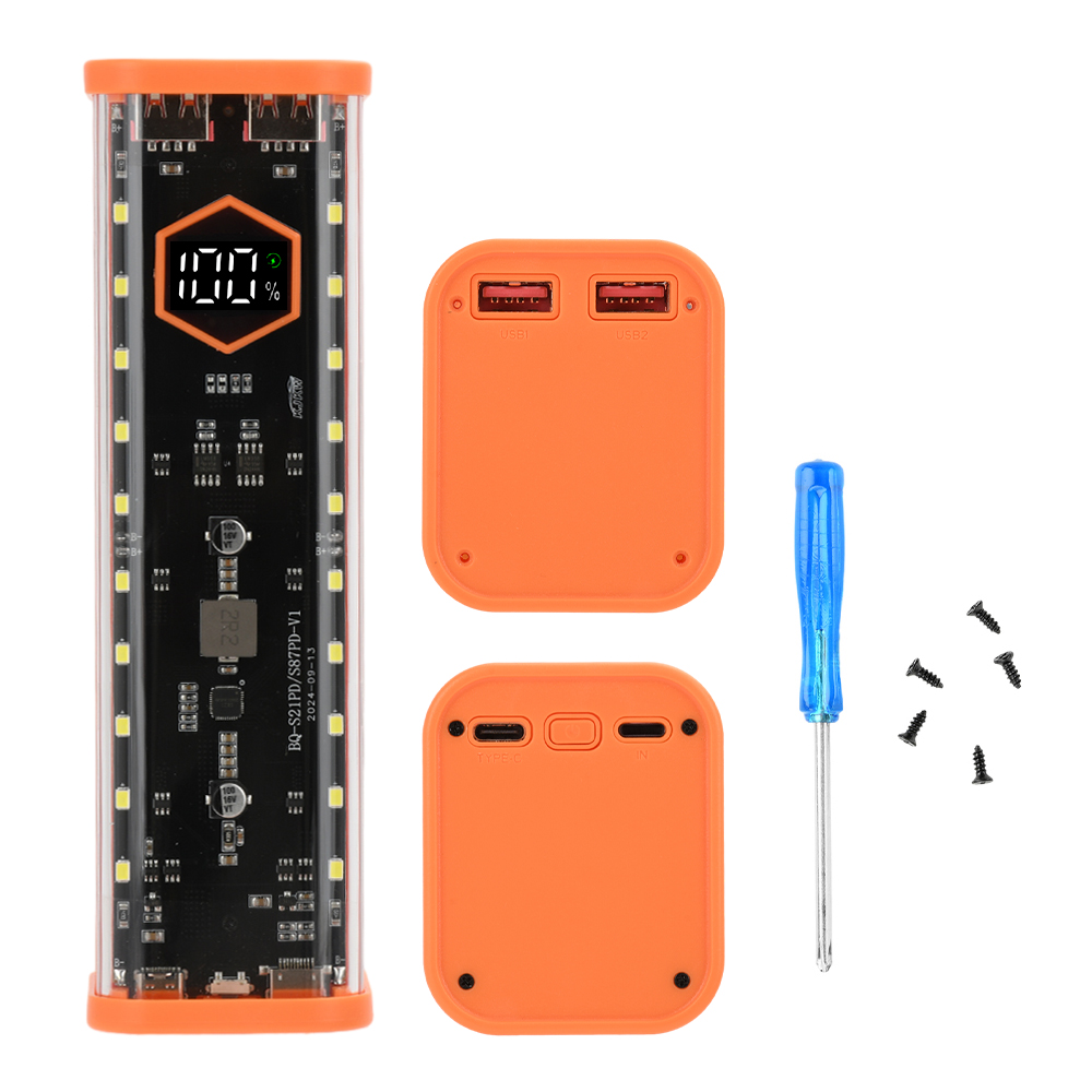 8*21700 Batterijhouder 22,5W S - Diy Electronics Hobby recensie en prijs