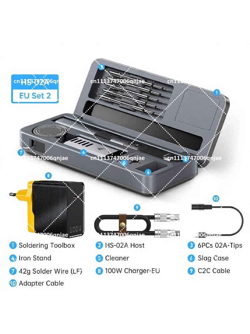 Slimme soldeerbout mobiele wer - Soldering Iron Kit recensie en prijs