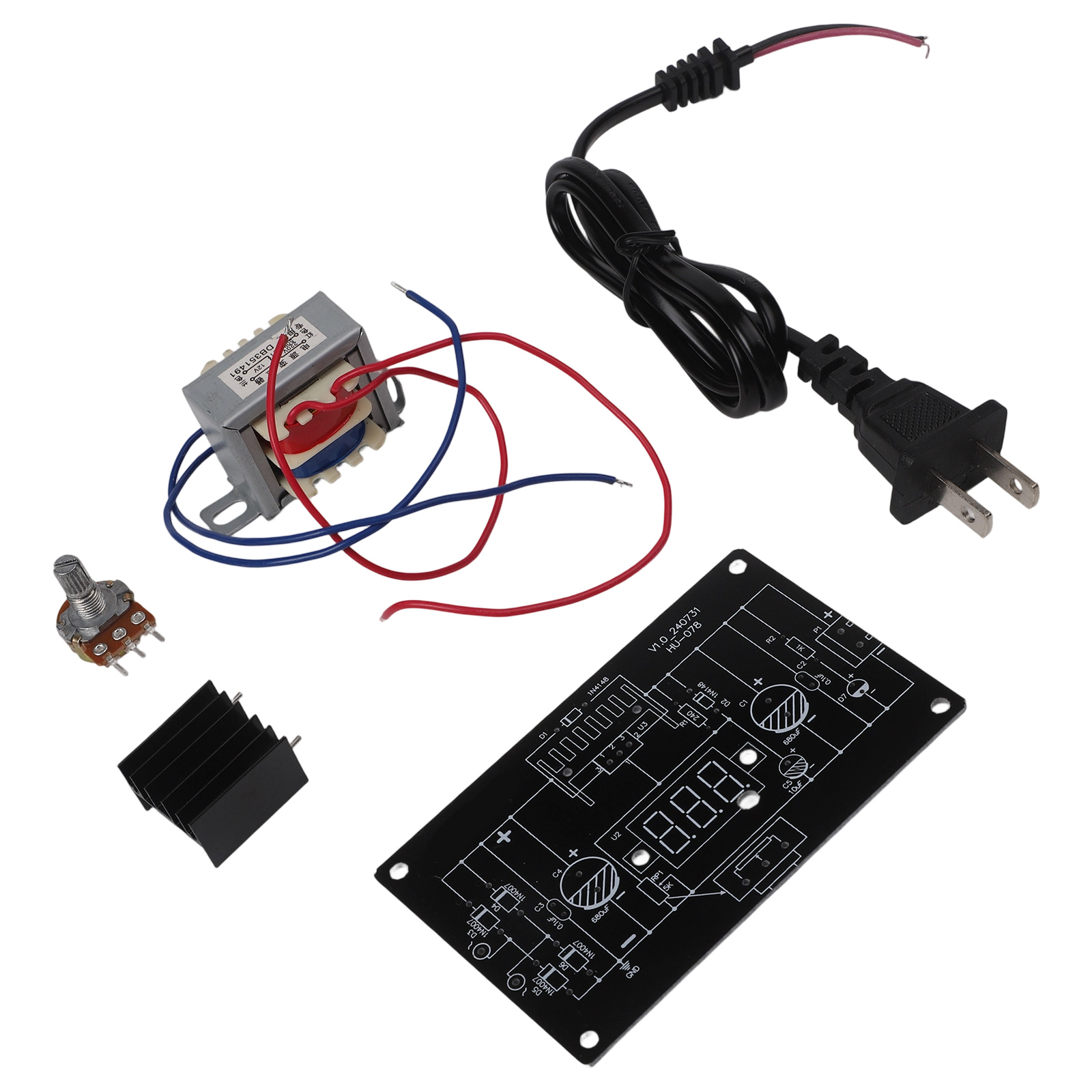LM317 Spanningsregelaar Voedin - Diy Electronics Kits recensie en prijs