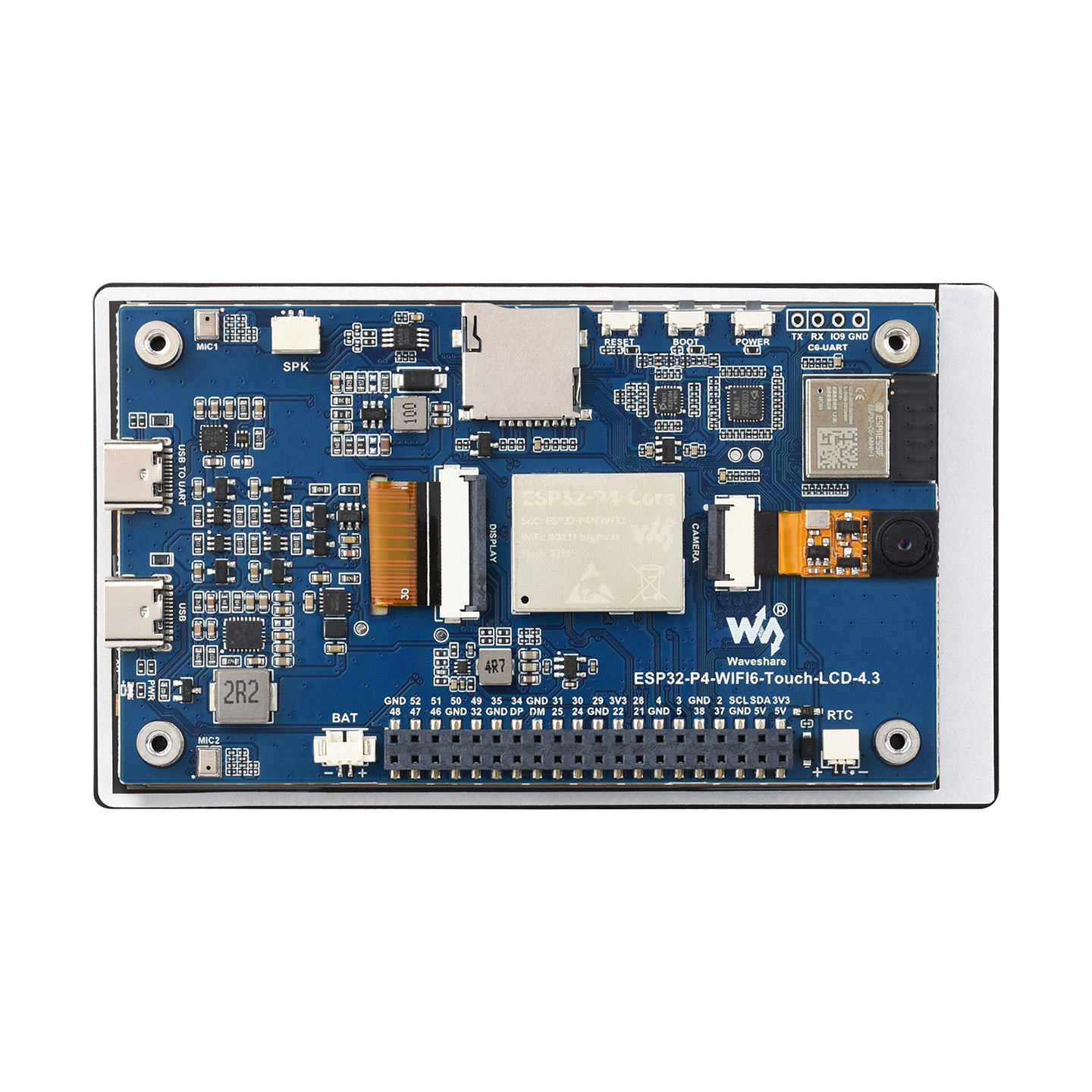 Waveshare ESP32-P4-WIFI6 4,3-i - Diy Electronics Kits recensie en prijs