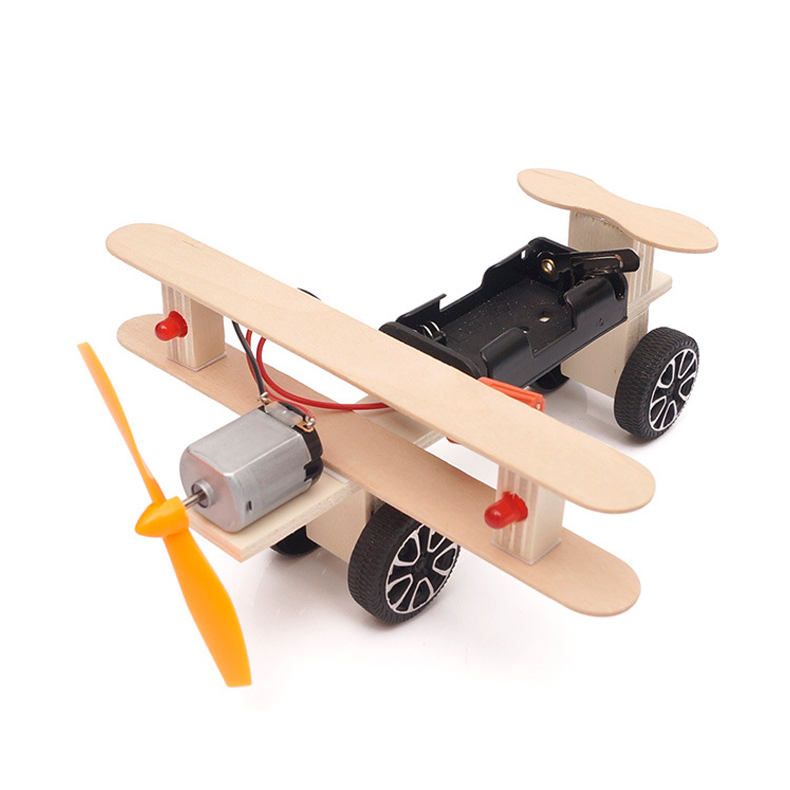 DIY-kit Vliegtuig Auto Wetensc - Diy Electronics Projects For Kids recensie en prijs