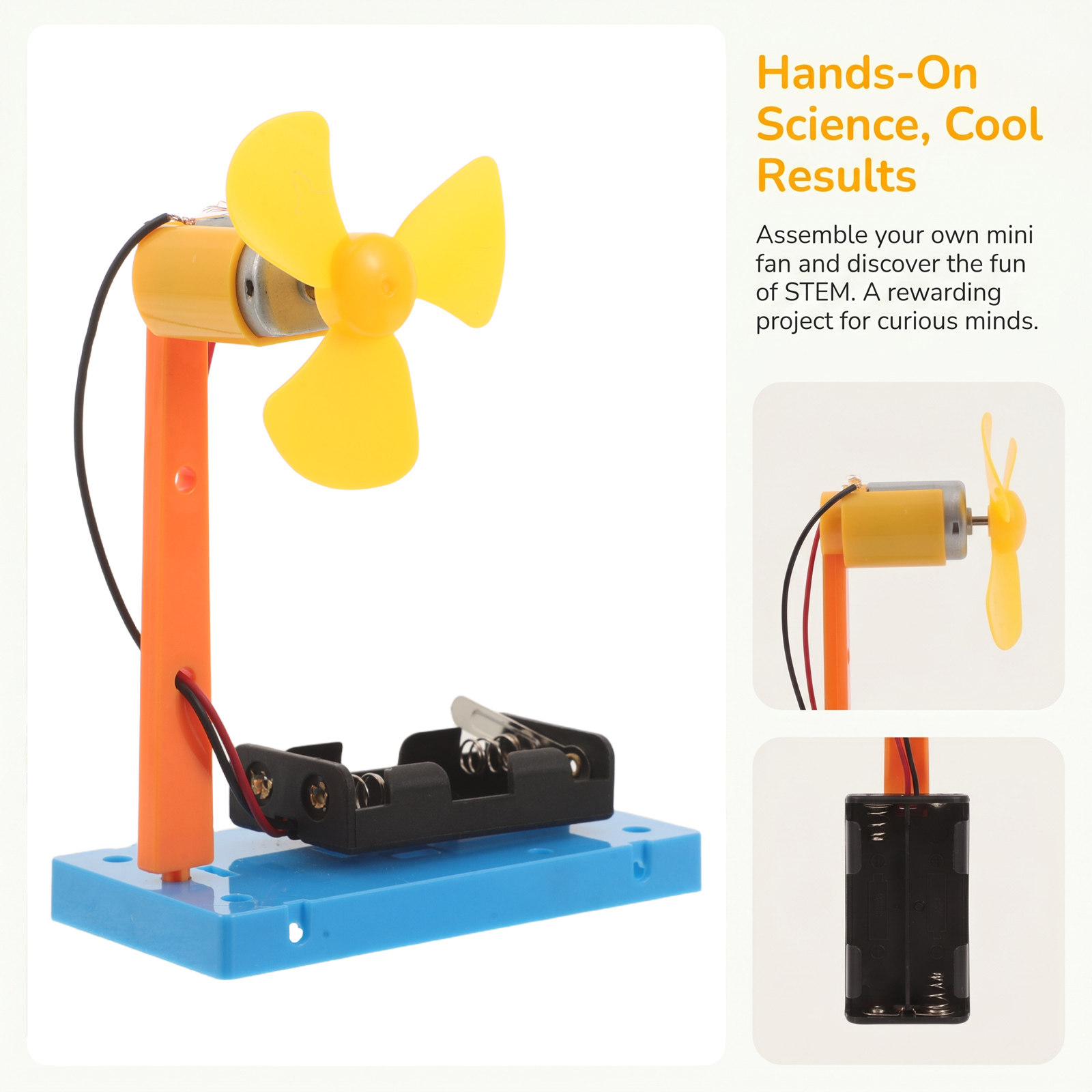 Mini Elektrische Ventilator Sc - Diy Electronics Projects For Kids recensie en prijs