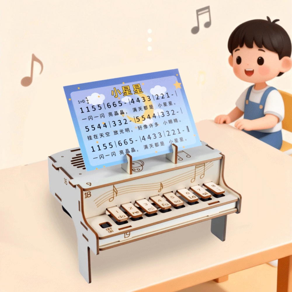 DIY houten elektronische piano - Diy Electronics Organizer recensie en prijs