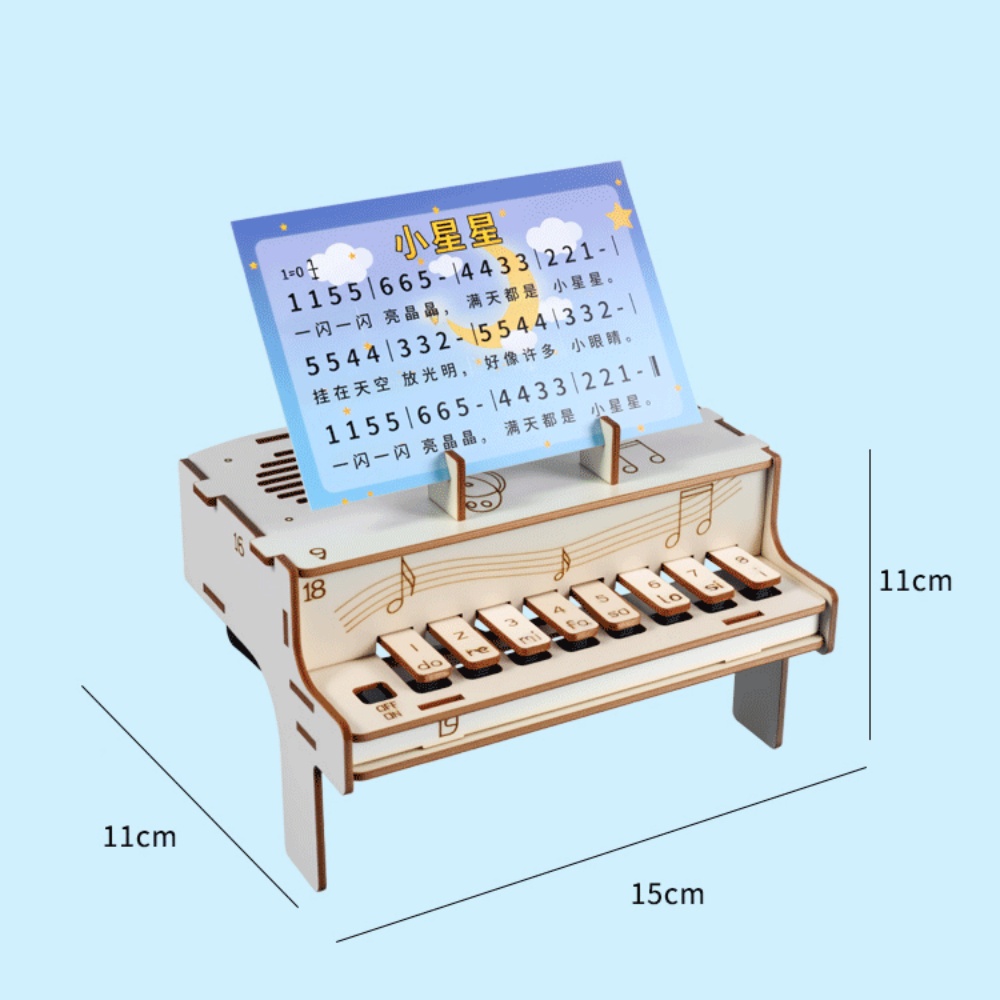 DIY houten elektronische piano - Diy Electronics Organizer recensie en prijs